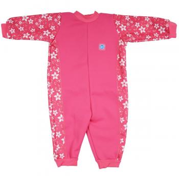 Splash About Kids' Warm in One Wetsuit, Pink, 12-24 Months (XL)