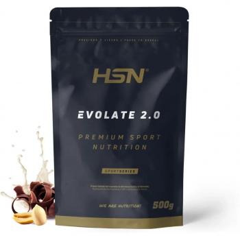 Proteína de Suero HSN Evolate 2.0 CFM – Chocolate y Cacahuete, 500 g, No-GMO
