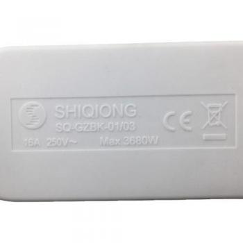Wireless EU Standard Home Socket Expansion 1 to 3 Way