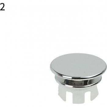 Plastic Overflow Drain Cap for Bathroom Sink