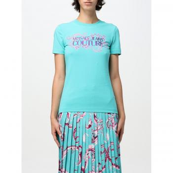 Versace Jeans Couture Women's Tee in Blue