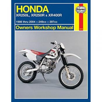Honda XR250L, XR250R & XR400R 1986