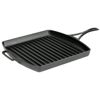 Lodge Blacklock 12‑Inch Heavy‑Duty Cast Iron Grill Plate