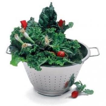 Passoire conique en inox 32 cm