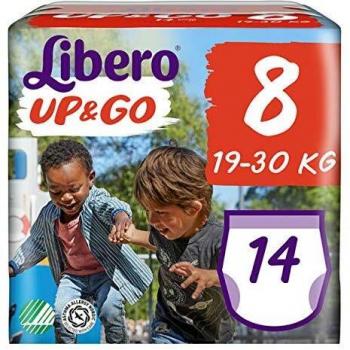 Libero Up & Go Panolini Pants Tg 8 Kg 19-30 14 Pz