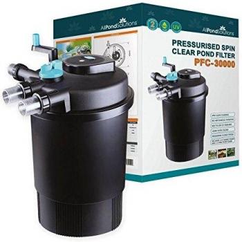 AllPondSolutions Koi Fish Pond Filter with UV Light