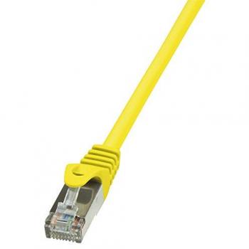 LogiLink CAT5e F/UTP Patchkabel, 3m, gelb