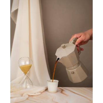 Bialetti Moka 3 Tasses Sable