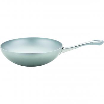 Prestige Prism 28 cm Aluminum Frying Pan – Silver, Induction (13232)