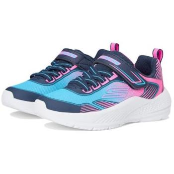 Skechers Infantil Microspec Advance Oasis Point Azul Oscuro, Talla 30, Para Niñas