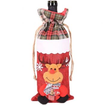 Xmas Wine Packaging Bag