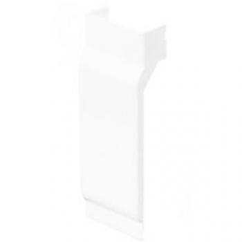 Peça Adaptadora para Calha Rodapé 3700mm 110x20 Branca