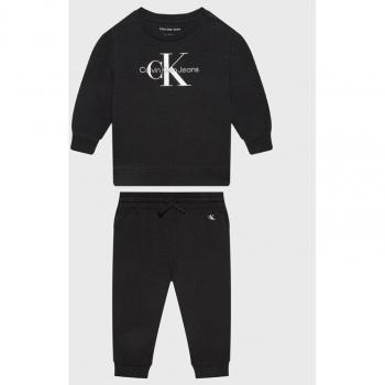 Calvin Klein Schwarzes Jogging-Set Monogram Regular Fit