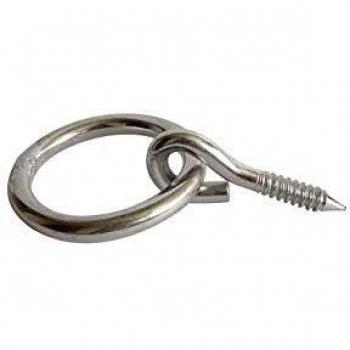 Anneau à visser zingué 50 mm