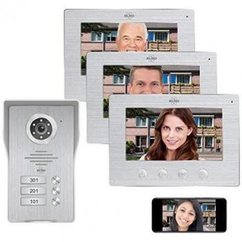 Elro 3Famiglie VideoCitofono 7” Wifi Night Vision