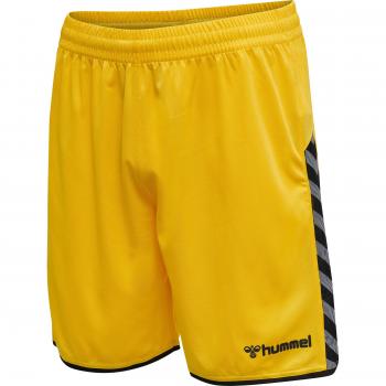 Hummel hmlAUTHENTIC Poly Shorts Gelb 2XL
