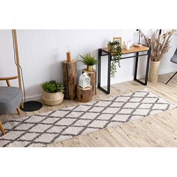 Luszczow Cream/Brown Hallway Runner