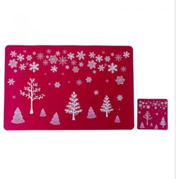 Napperons de Table en PVC pour une décoration festive