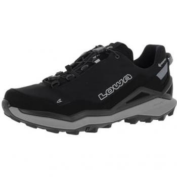 LOWA Men's Maddox Pro GORE‑TEX Low SL Black – Trekkingschuh für Männer