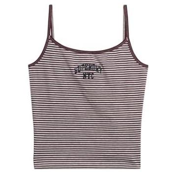 Superdry T-shirt Sans Manches Rouge 36
