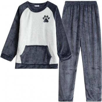 Conjunto de pijamas de franela para el hogar