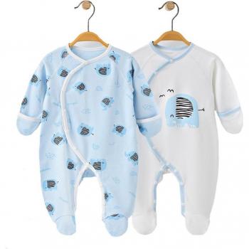 COBROO Neugeborenen Pyjama mit Handschuhmanschetten