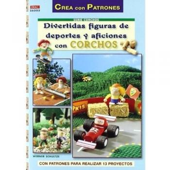 Divertidas figuras de deportes y aficiones con corchos