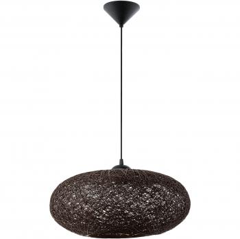 Kunststoff-EGLO Pendellicht – Braun – 7‑Stück E27