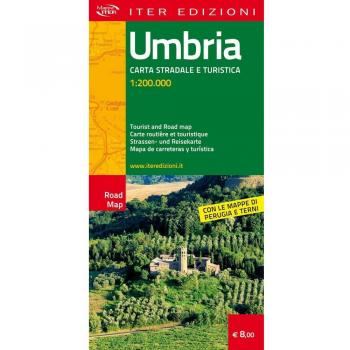 Umbria. Carta stradale e turistica 1:200.000. Ediz. multilingue