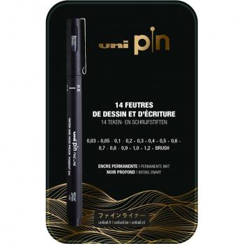 Set de feutres Uni-Pin