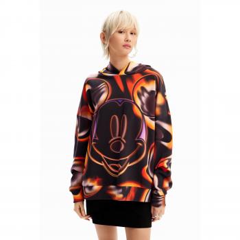 Oversize Mickey Mouse con Capucha