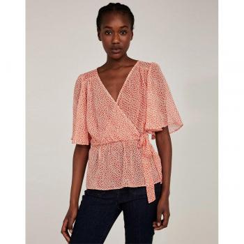 Blusa de mujer Naf Naf con estampado de flores