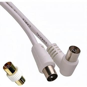 Kenable 5m RF Aerial Male Plug Adapter