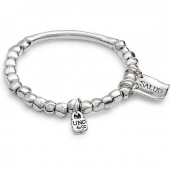 Bañada en Plata de Ley: Pulsera Inmensidad Uno 50