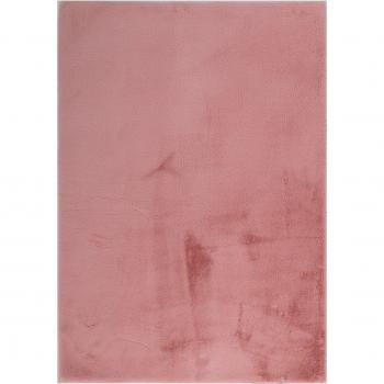 MODERNE HAUSFRAU Kuschel-Teppich rosa