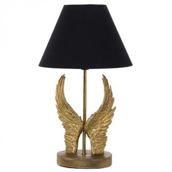 Lampada d'Interiors Resina Dorata 40W