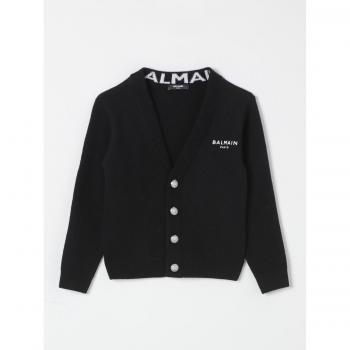 Cardigan Balmain Enfant Nero Taglia 8