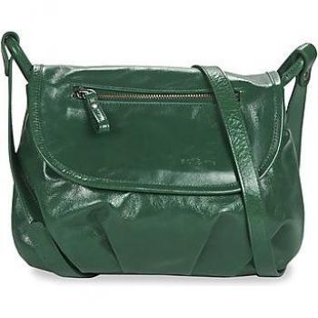 Nat et Nin JEN Women's Shoulder Bag in Green Color