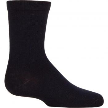 ComfortCuff Bamboo Socks for Kids – Navy 4‑5.5, 1 Pair, Boys & Girls