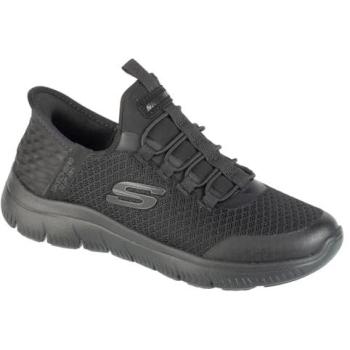 Chaussures Garçon Skechers Slip-ins: Sommet Noir, Taille 38, Vegan