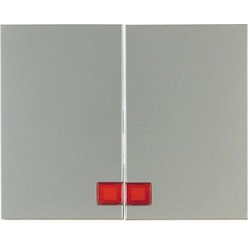 Berker 14377004 – IP20 Edelstahl Abdeckungen Kunststoff Wippen