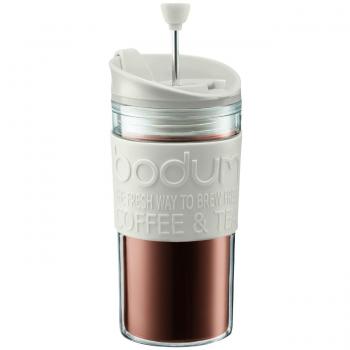 White Bodum French Press Travel Kit – 0.35 L