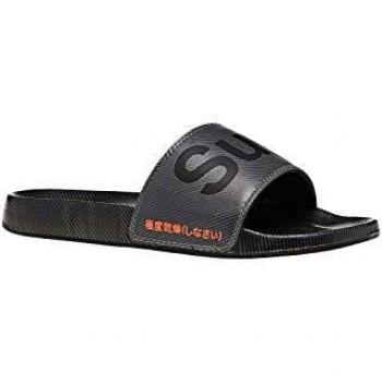 Calzado Slide Playa Superdry, Estilo Camuflaje, Masculino, Large EU