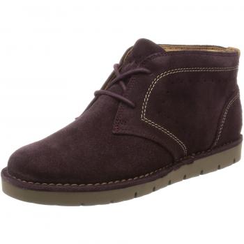 Clark's Velvet Vibe 5 Women’s Eggplant Leather Boots