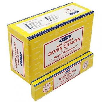 SATYA Seven Chakra Handrolled Incense