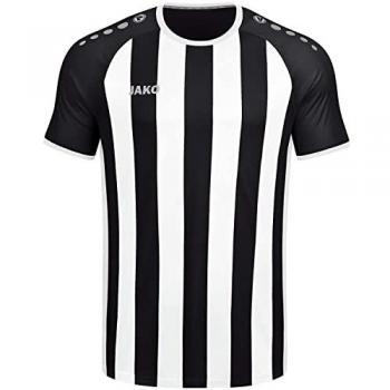 JAKO Kinder Fußballtrikot Inter Kurzarm Schwarz 164