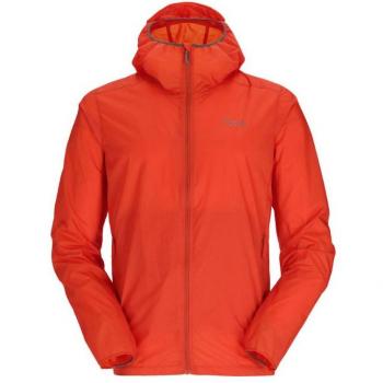 Rab Vital Hoody QWS-48-FCR Herrenjacke Rot Regular Fit