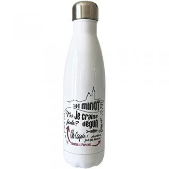 Marseille Bouteille Isotherme en Inox