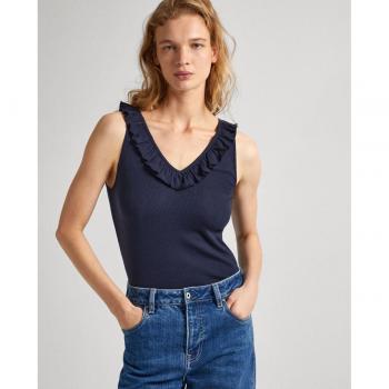 Pepe Jeans V-Shirt Leire für Damen in Marineblau