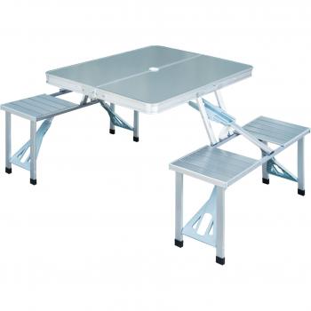 Outsunny Aluminium Outdoor Garden BBQ Party Field Kitchen Set
